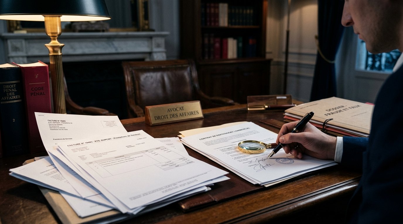 Faux et usage de faux en entreprise : factures, contrats, signatures, documents sociaux