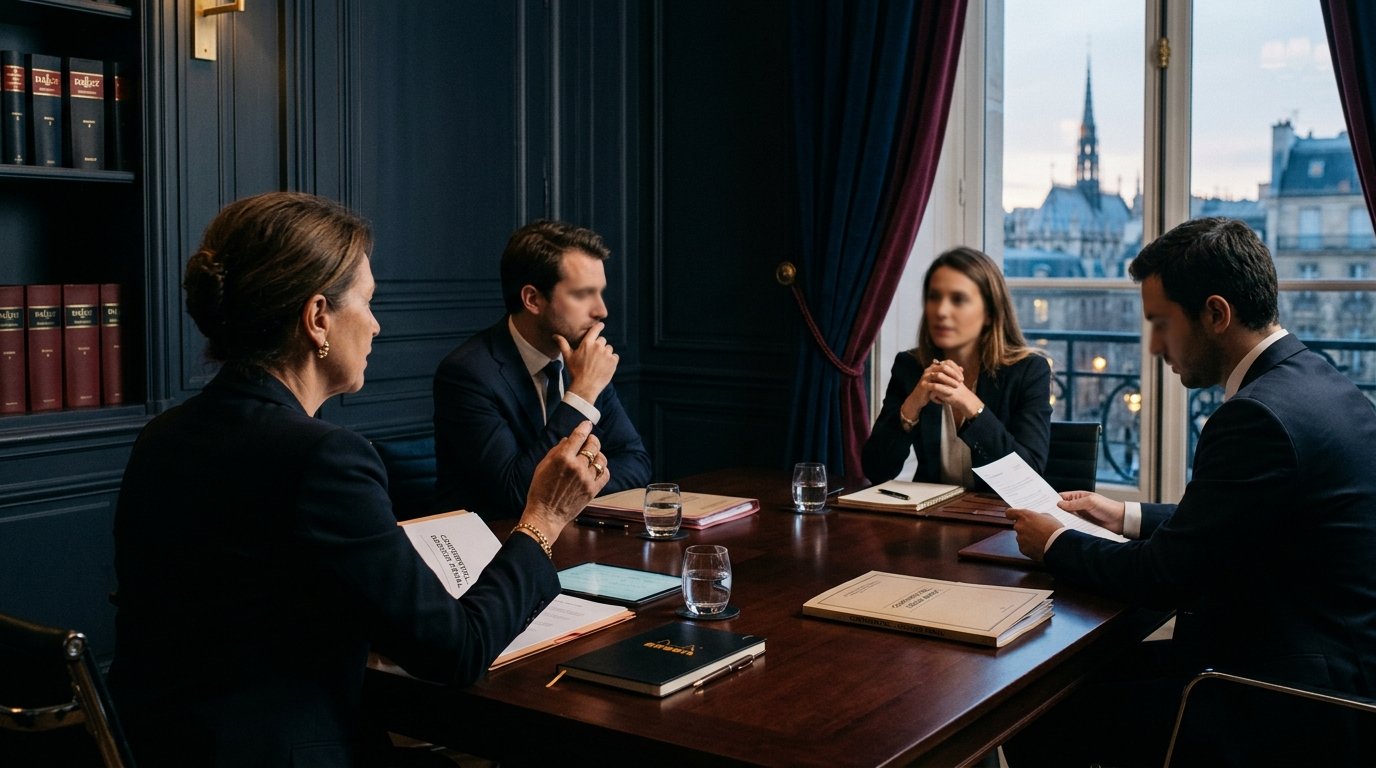 Illustration | Communication de crise pénale : clients, salariés, banque, partenaires
