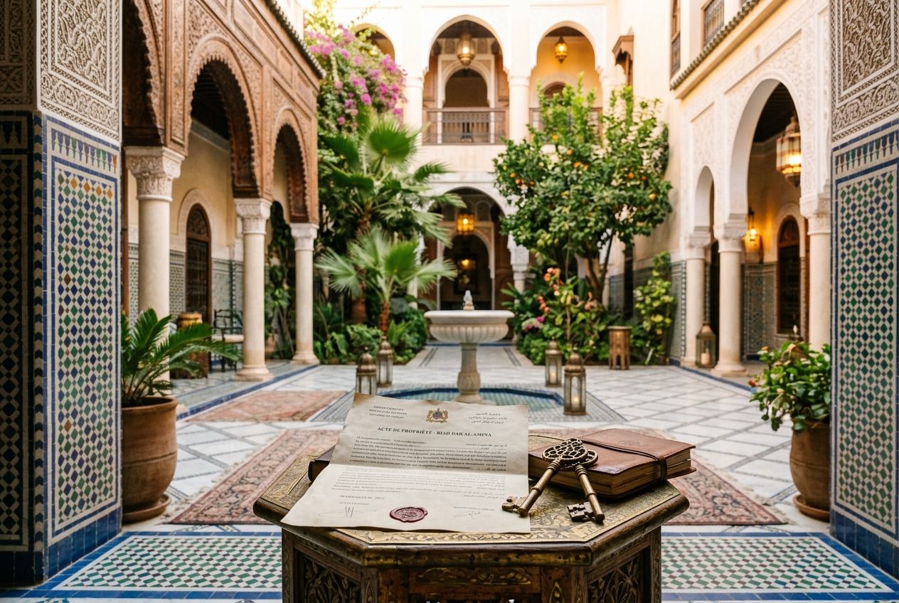Investissement immobilier au Maroc : titre foncier, melkia, fiscalité — le guide de l'acheteur français