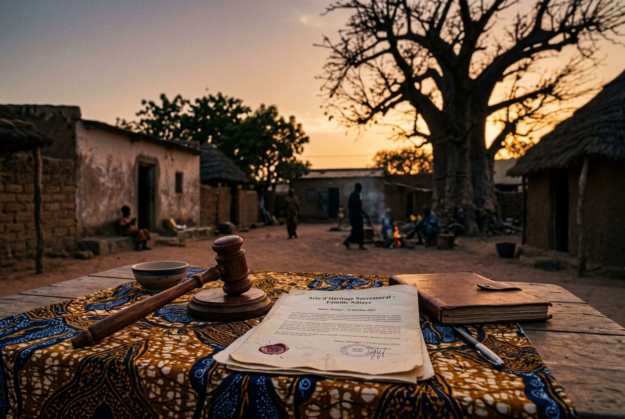Succession au Sénégal : hériter d'une maison à Dakar ou d'un terrain à Saly depuis la France