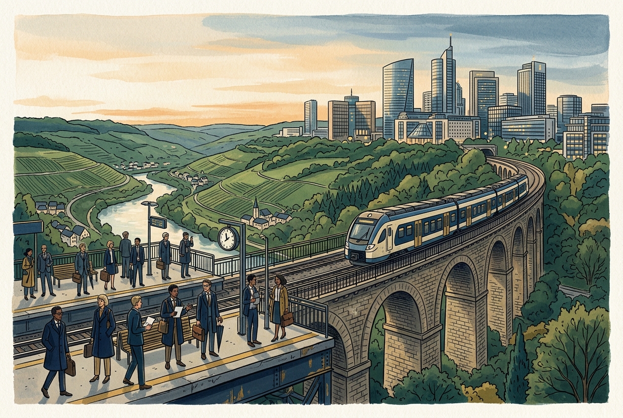 Illustration | Travailler au Luxembourg en vivant en France : le guide complet du frontalier
