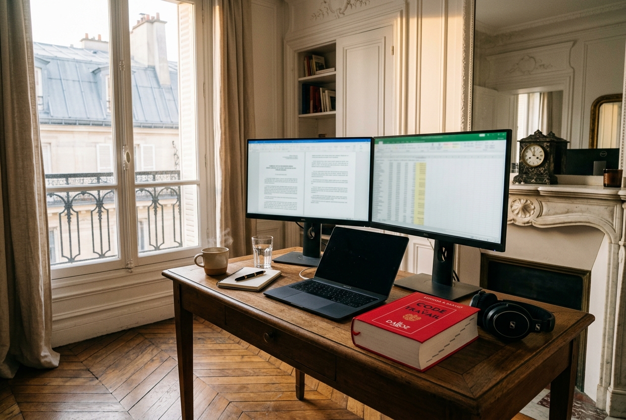 Télétravail 2026 : nouveau cadre légal, protection des données et horaires flexibles